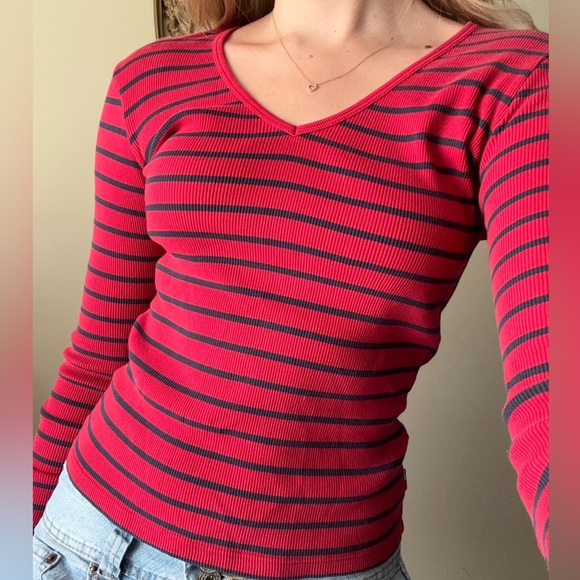 Tommy Hilfiger Striped Long Sleeve Top - Picture 3 of 9